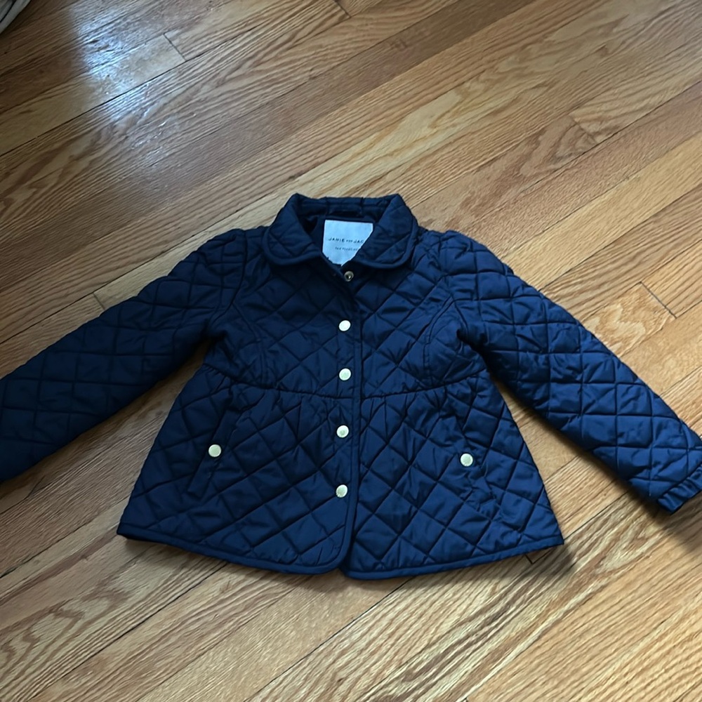 THE QUILTED RUFFLE COLLAR JACKET